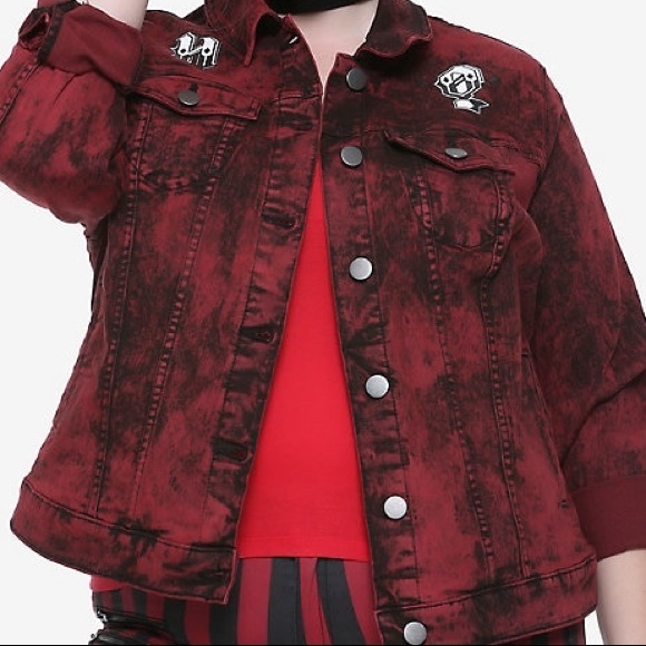 harley quinn denim jacket